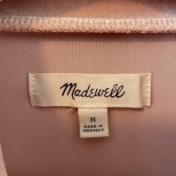 𝅺Madewell Velvet Mock Neck Top - Picture 8 of 12